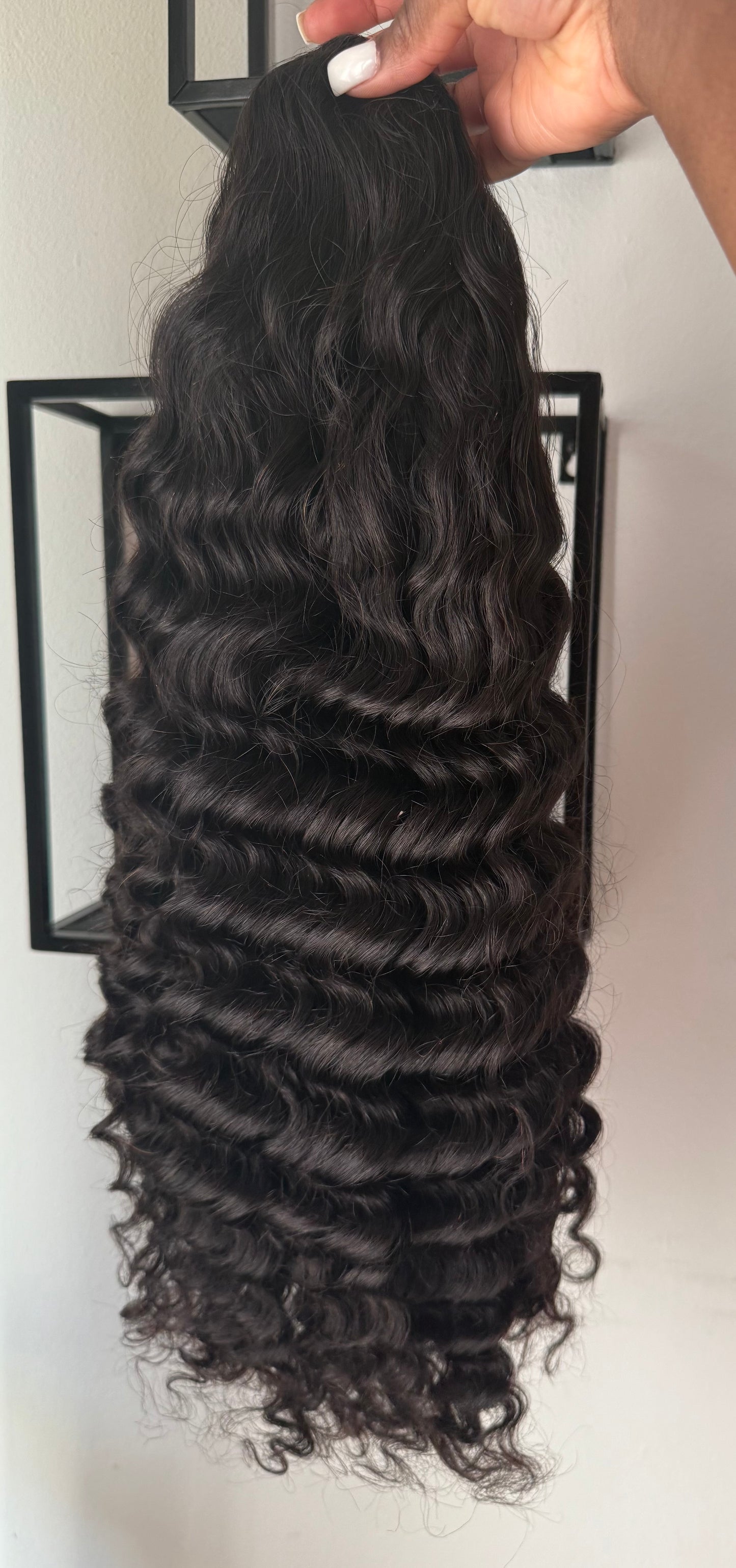 Loose Deep Wave Flip-Over Half Wig