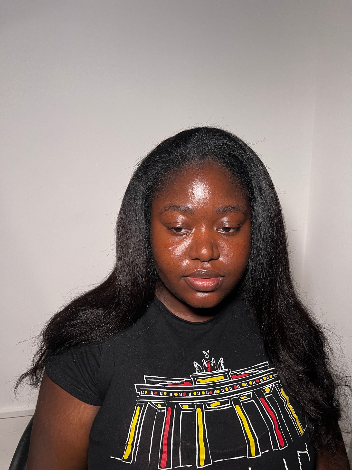 Afro Silk Flip-Over Half Wig